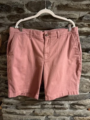 Мужские повседневные шорты Duck Head коралловые плоские спереди (38) 9 дюймов по внутреннему шву 100% хлопок - Изображение 1 из 4