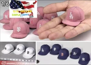 Chapeau de baseball sport échelle 1/6 pour figurine poupée phicen hot toys worldbox ❶USA❶ - Photo 1 sur 5