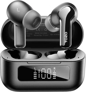 TOZO NC3 Hybrid Active Noise Cancellation Wireless Earbuds Bluetooth 5.3 Headset - Picture 1 of 9