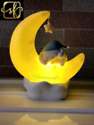 Kuromi Cinnamonroll Moon Led Light Kawaii 3D Cartoon Ornament Cute Beauty Bedroo