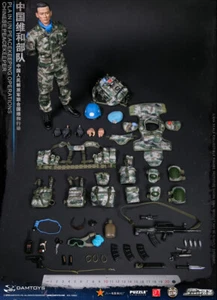 DAMTOYS 78062 Chinese Peacekeeping Force Action Figure In Stock 12in NEW - Picture 1 of 7