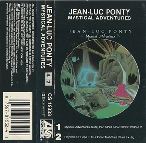 Jean-Luc Ponty mystical adventures 1982 US Cassette EX - Picture 1 of 4