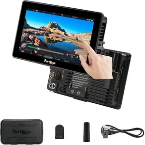 PortKeys BM5 IV WR 2000nit 5.5" Dual-Screen Peaking Camera Monitor RED KOMODO - Picture 1 of 9