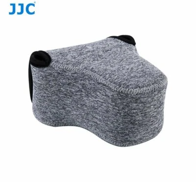 JJC OC-F2BG Neoprene Soft Pouch for FUJIFILM Olympus Mirrorless Camera + Lens - Image 1 of 4