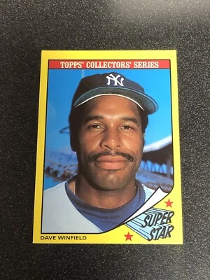 1986 Topps Woolworth's Super Stars Dave Winfield #33 HOF - Image 1 of 2