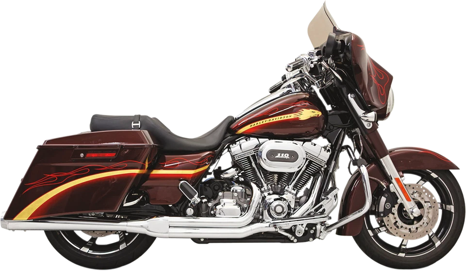 Escape Bassani Road Rage 2:1, cromo Harley FL Touring 2010-2017 - FLH-737 Foto 1 de 1