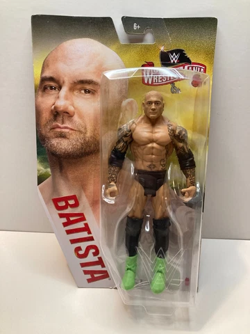 NEW WWE Wrestlemania 36 Dave Batista Action Figure Cover