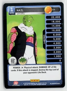 DBZ TCG Dragon Ball Z Panini Heroes & Villains Nail Personality Set x1 - Picture 1 of 4