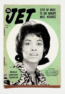 1963 February 21 JET Magazine Miles Davis Sidney Poitier Johnny Mathis - Picture 1 of 14