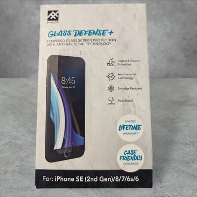 PureGear Glass Defense + Screen Protector Apple iPhone SE (2nd Gen) /8/7/6s/6 - Image 1 of 2