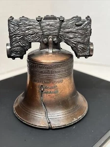 LibertyBell Replica Souvenir Copper Philadelphia Bicentennial Patriotic Mini USA - Bild 1 von 5