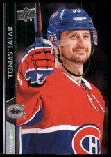 2020 Upper Deck #100 Tomas Tatar Montreal Canadiens Hockey Card