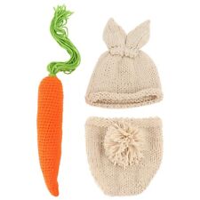 Newborn Baby Photography Props Infant  Girl Knit Rabbit Photo Outfits I5W53481