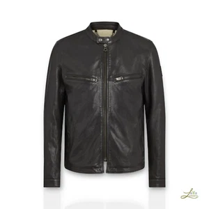 Belstaff Raceway Leather Jacket Size 52 - Picture 1 of 14