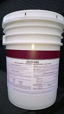 10 Lbs Powder Bacteria Enzyme Drain Cleaner Septic Tank Grease Trap Treatment • 99.89$