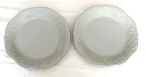 Lenox Piatti Accento Cena Lenox Perla Francese DUE 11 pollici - Nuovi - Foto 1 di 4