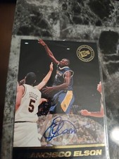 1999-00 Press Pass SE Autographs FRANCISCO ELSON  Auto California Golden Bears 