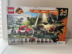LEGO 66774 Jurassic World Dino Combo Pack 6 Mini figures 3 Dinos 2 Trucks New - Picture 1 of 10