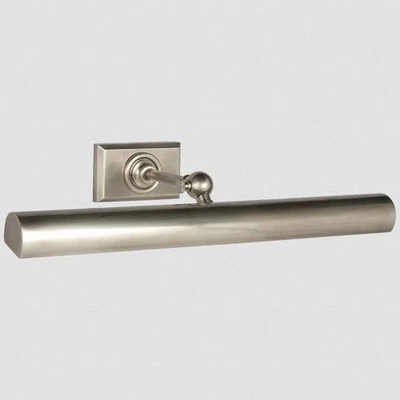 Cabinet Maker's Picture Light Brass Vintage Antique Picture Wall Light Brass - Image 1 of 3