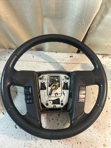Volante Ford F150 2009 2010 2011 2012 2013 2014 cuero negro - Imagen 1 de 12