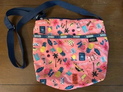 Bolsa tiracolo GUC LeSportsac X Rifle Paper Co Tropical Voyage Cleo - Imagem 1 de 4