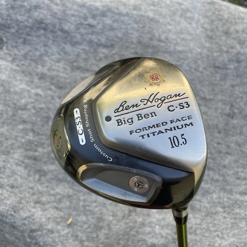 Controlador Ben Hogan Big Ben C S3 RH 10,5 grados con eje Aldila NV-H 70-R Foto 1 de 4