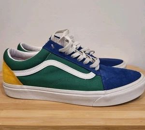 VANS Old Skool Yacht Club Low Sz 9.5 Men 11 Women ~ 90s Dazed Preppy Retro Suede - Picture 1 of 10