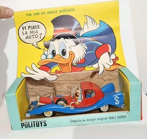 Politoys 559 auto di Paperone Disney 1/43 Prima Serie Original Box - Foto 1 di 16