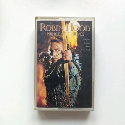 ROBIN HOOD - PRINCE OF THIEVES - Original soundtrack cassette tape - Image 1 of 4