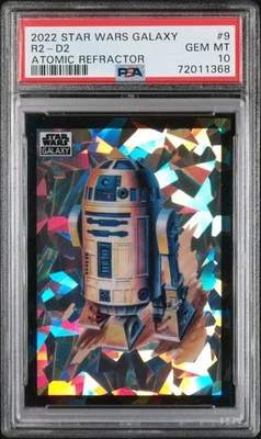 2022 Star Wars Galaxy R2-D2 Atomic Refractor /150 PSA 10 #9 - Image 1 of 2