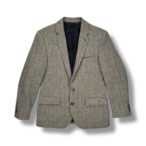 J.Crew Ludlow Yorkshire Moon Tweed Sport Coat Herringbone Mens Size 38S • EUC - Picture 1 of 7