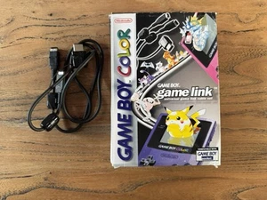 Nintendo Game Boy Universal Game Link Cable Set (CGB-003 & DMG-14) ~ Boxed🔥🔥🔥 - Picture 1 of 9