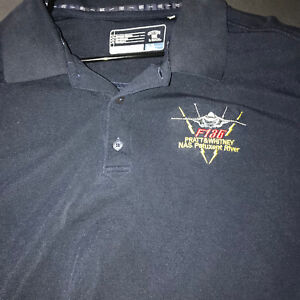 Pratt & Whitney Employee Short Sleeve Polo Work Shirt XL F135 Patuxent River