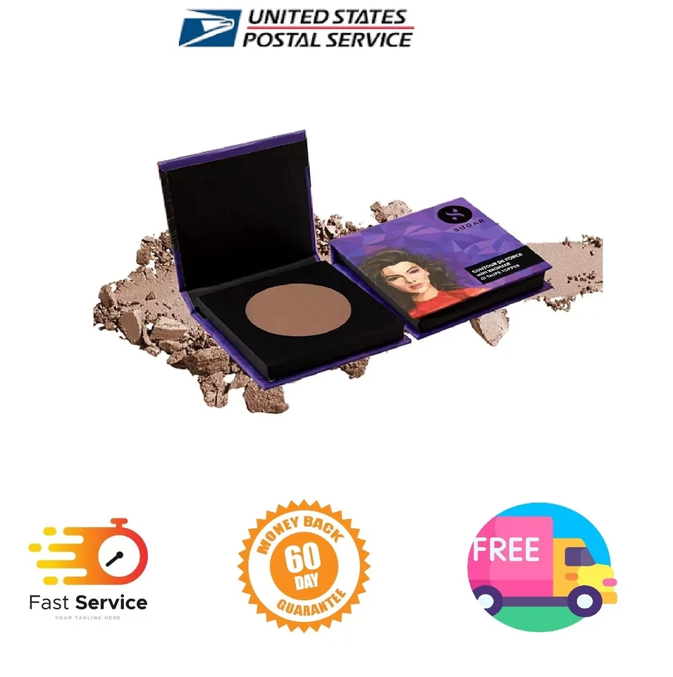 SUGAR Cosmetics - Contour De Force - Mini Bronzer - Lightweight - Image 1 of 4