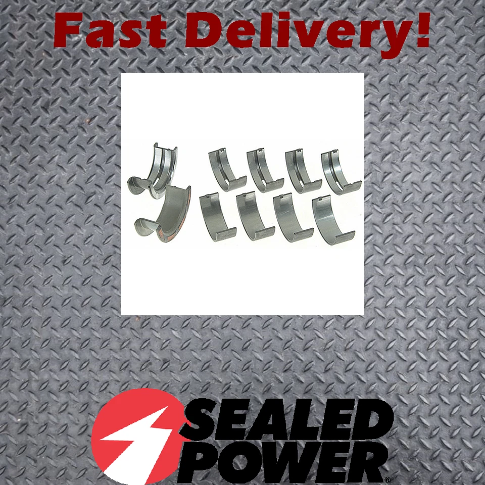 Sealed Power (4125MA) Main Bearing Set suits Ford Fairlane 260 (years: 62-65) - Image 1 of 1