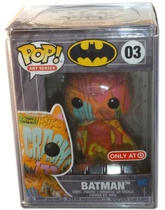 Funko POP! Estuche rígido exclusivo 3 Art Series Batman naranja versión 03 Target - Imagen 1 de 5