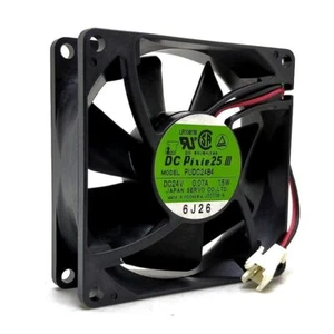 PUDC24B4 80mm 8025 DC 24V 0.07A 8cm Mute Silent Quiet Industrial Equipment Fans - Picture 1 of 7