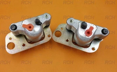 Nuevas pinzas de freno delanteras para Polaris Scrambler 500 con pastillas izquierda y derecha Foto 1 de 3