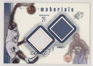2000-01 SPx Winning Materials Kevin Garnett #KG3 HOF