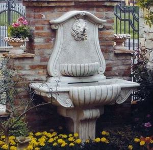 Wasserzapfstelle Wandbrunnen Standbrunnen Brunnen  Zierbrunnen Art.10/A - Picture 1 of 2