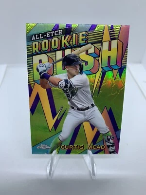 2024 Topps Chrome - All-Etch Rookie Rush #CERR-6 Curtis Mead (RC) - Image 1 of 2