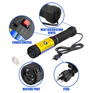 Upgrade Magnetic Induction Heater Kit 1100W Flameless Heat Induction Tool 12Coil - Picture 1 of 8