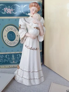 Lenox A Time to Cherish Mutter & Kind 9" Porzellanfigur - Bild 1 von 9