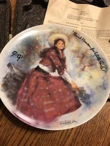 1985 Gigi By Jean Claude Guidou Collector Plare Thank Heaven For Little Girls  - Picture 1 of 7