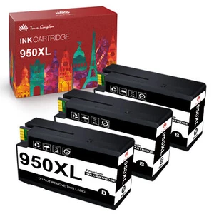 3x Ink Cartridges for HP 950XL OfficeJet Pro 8610 8100 8615 8620 8625 8630 - Picture 1 of 4