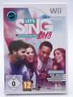Let's Sing 2018 mit deutschen Hits (Nintendo Wii/Wii U) Spiel in OVP - SEHR GUT