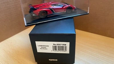 Kyosho Lamborghini Veneno Roadster metallic red 1/43  05571RM - Immagine 1 di 4