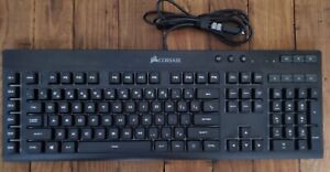 Corsair K55 RGB Wired Gaming Keyboard, Media Controls, IP42 Dust & Spill Proof
