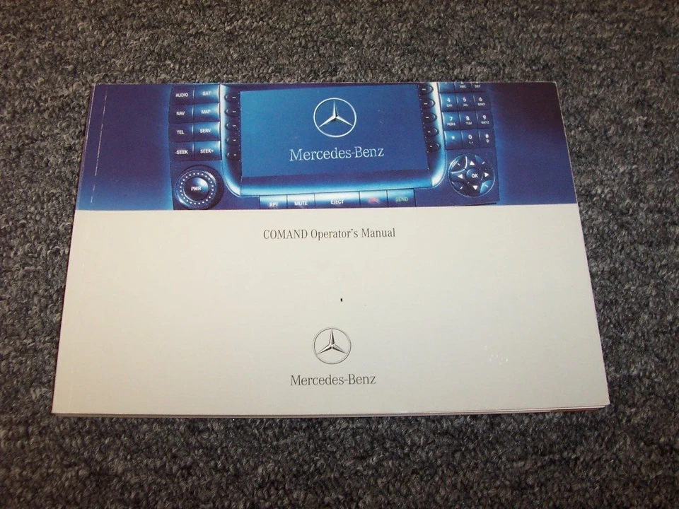 Mercedes Benz CL500 CL600 CL55 2006 AMG Clase CL sistema de navegación manual del propietario Foto 1 de 1