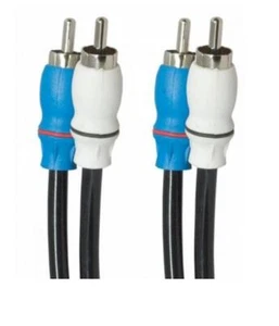 Cable de cobre RCA PowerSports marino para todo clima STINGER 19 pies/6 metros SMRCA6 - Imagen 1 de 2